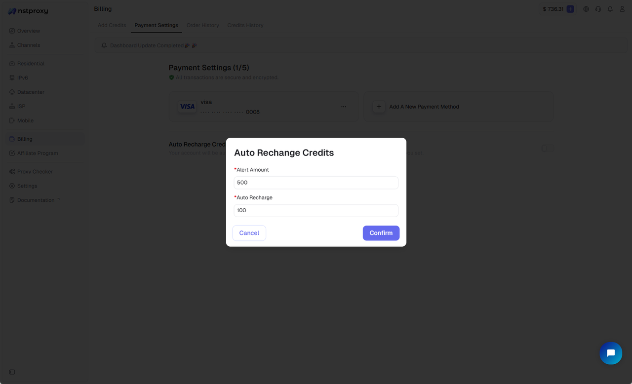 auto-rechange-credits